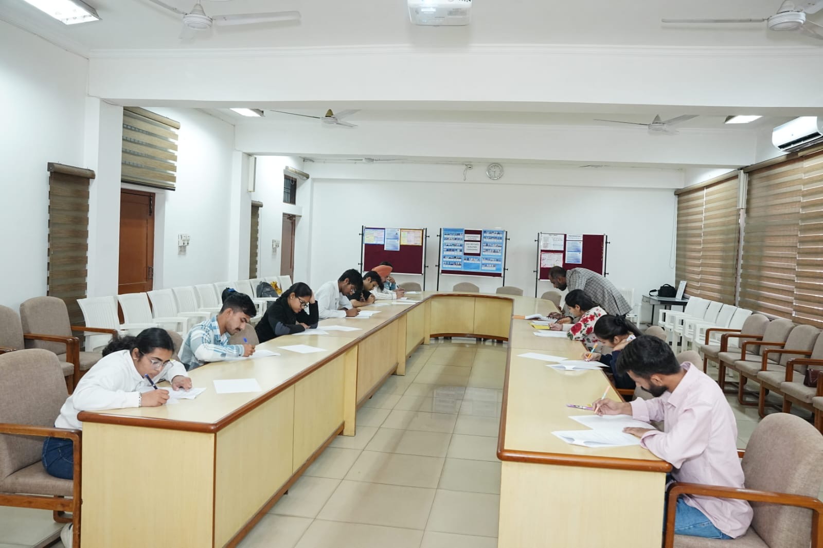 Intra-College competition — showcasing student talent in mathematics.